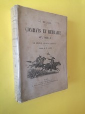 combats et retraite des six mille , au mexique 1862, chasseurs d'afrique, zouave