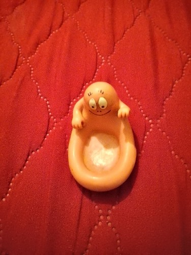 Figurine barbapapa rose clair - barbapapa,