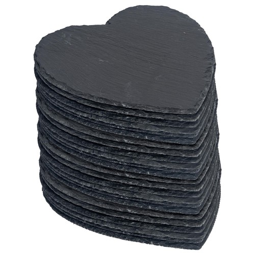 24x cœur sets table - table, en