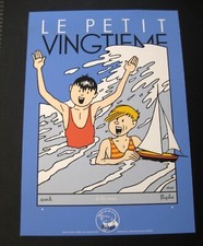 HERGE Sérigraphie Quick et