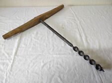 Ancien outil à bois, Vrille