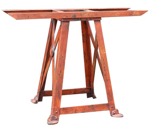 Table fer forgé main - table,