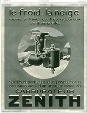 Antique 1928 Zenith Carburetor