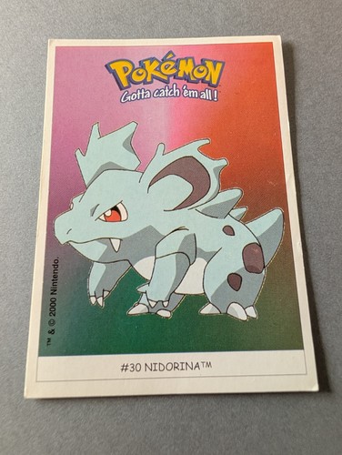 Nidorina carte vintage - nidorina,