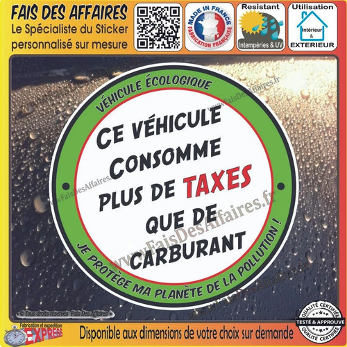Stickers autocollant humour - stickers,