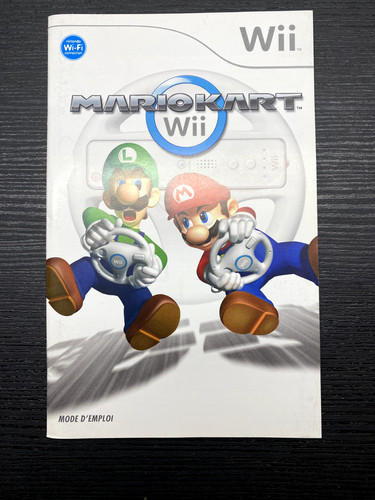 Notice seule mario kart - seule, wii
