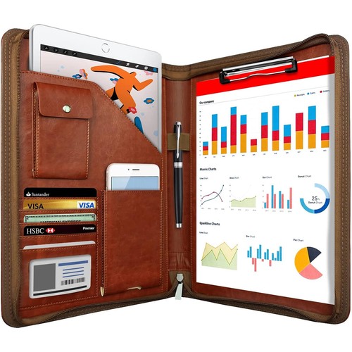 Porte document cuir - porte-document,