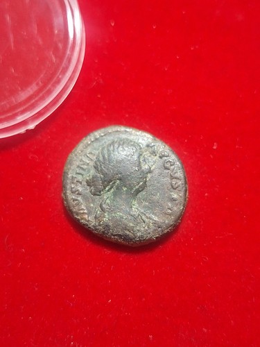 Monnaie romaine faustine - monnaie,