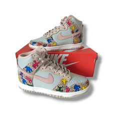 Nike Dunk High custom – Style pop art inspiré par Keith Haring – Taille 38