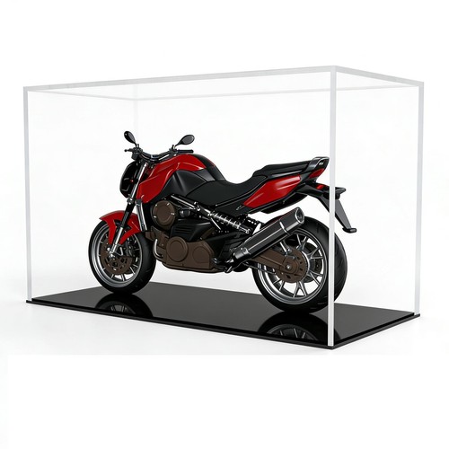Vitrine pour maquette moto - vitrine, de