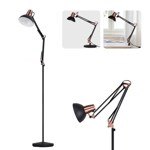 Lampadaire industriel vintage - industriel,
