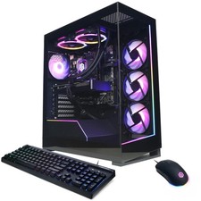 CyberPower Gaming Desktop Intel i7-14700F RTX 4070 12GB 32GB Ram 1TB SSD Win11