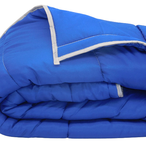Couette tempérée bleue - couette,