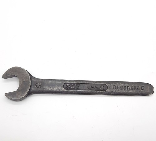 Outil ancien clé plate sam - clé,