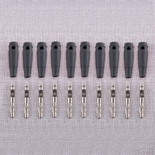 10pcs Black Audio Speaker Male