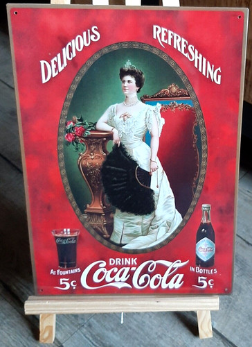 Coca cola plaque décoration - coca, -plaque