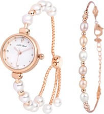 Montre Femme Bracelet Perles