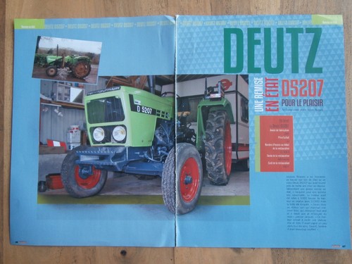 Documents tracteur deutz d - le,