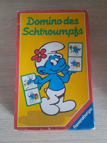 Domino des schtroumpfs - domino,