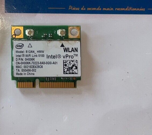 Carte wifi intel 512an - carte, 512an_hmw