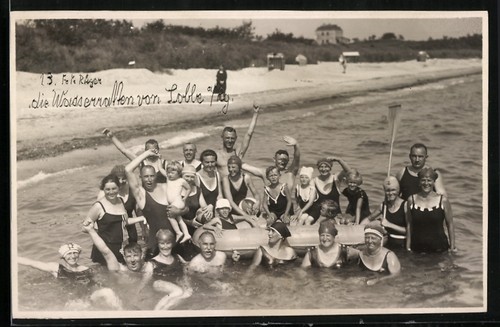 Photographie baigneurs - , en