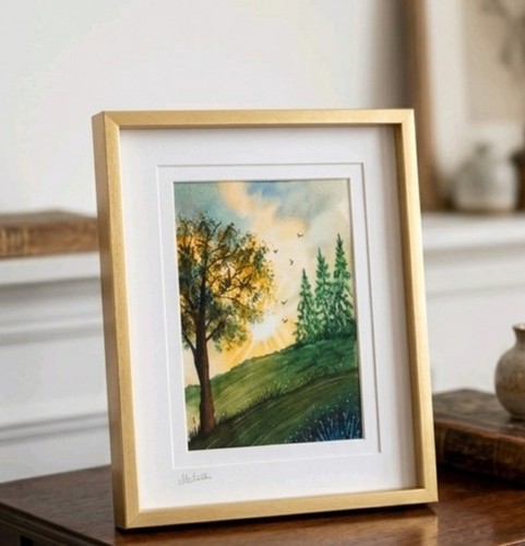 Tableau aquarelle originale - tableau,