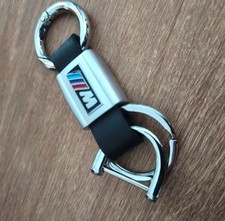 BMW  porte clé  vrai cuir
