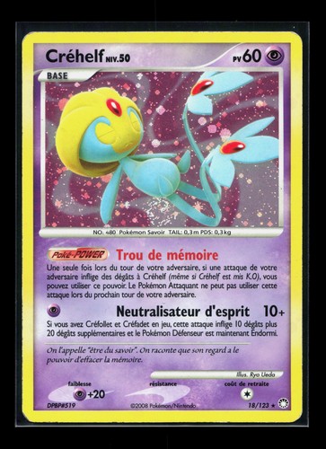 Carte pokémon créhelf - pokémon,