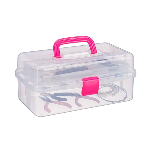 Boîte plastique transparente