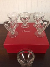 58 Talleyrand Baccarat crystal standing glasses h: 8.5 cm (price per piece)