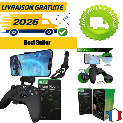 Support téléphone manette