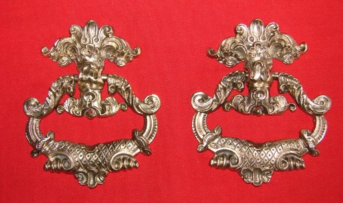 Antique bronze handle - 2,