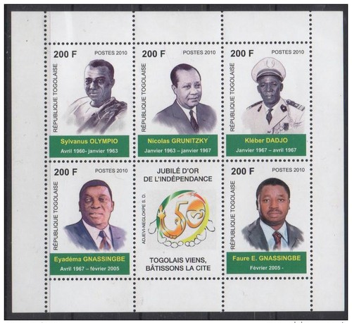 Togo 2010 bl - -, 529