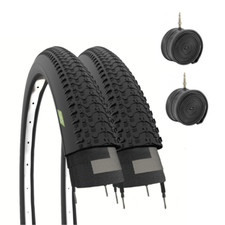 2 Pneus 26 X 1.95 + 2 Chambres