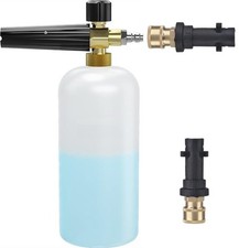 Nettoyeur Haute Pression Lance à Mousse de Neige Réglable Canon à Mousse Comp...