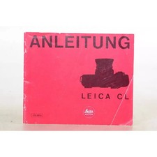 Leica CL :  Mode d'emploi en