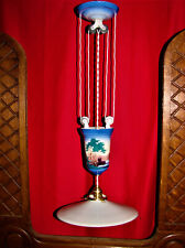 Antique chandelier goes up and down - ceiling light - luminaire - lamp