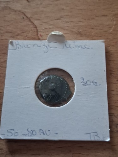 Monnaie antique bronze reme - monnaie,