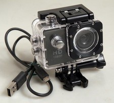 HD 1080P Sports Camera w/ Underwater Case Good Working condition