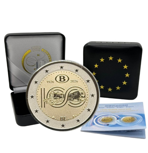 Euro belgique 2026 - 2, be