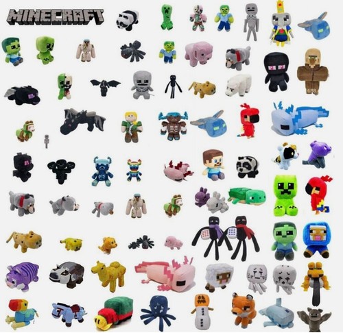 Minecraft plush toys - minecraft,