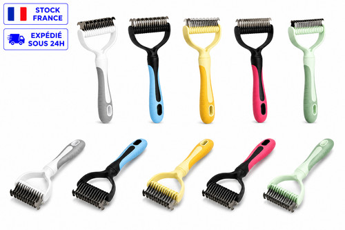 Brosse toilettage double - de,