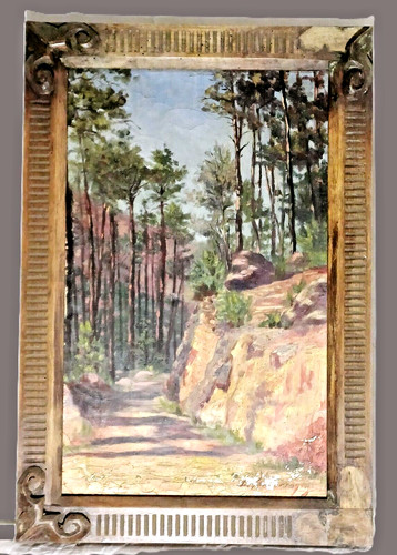 Peinture huile sur toile