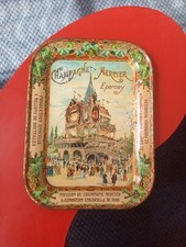 Champagne MERCIER Plateau Tole Lithographed Universal Exhibition Paris 1900 