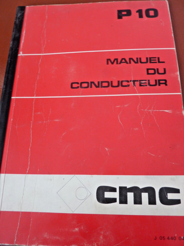 Manuel conducteur poclain - manuel,
