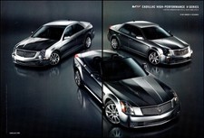 2006 Cadillac STS XLR CTS Performance V Series 2 Page Vintage Print Ad Wall Art