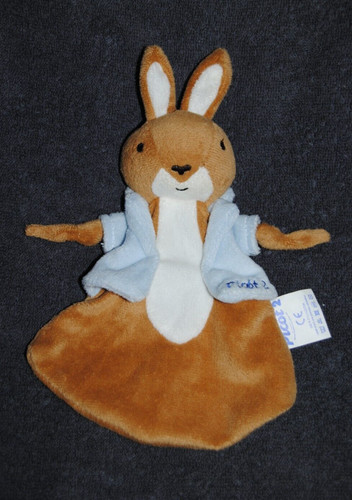 Doudou plat lapin picot - 🍀doudou,