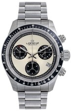 Lorenz California 090003CC Montre Homme Chronographe Panna Acier Swiss Ma
