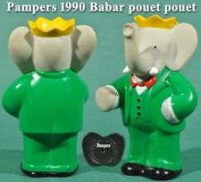 Pampers 1990, Babar pouet pout 15 cm high