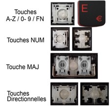 Touche de Clavier pour LENOVO Legion Y520 / Y530 / Y720 / R720